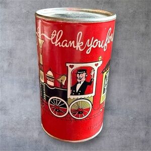 Vintage "The State Bank Of Newburg" Can Bank